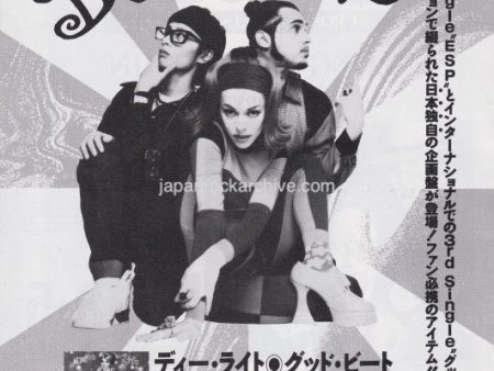 Deee-lite 1991 09 Good Beat Japan single promo ad Fashion