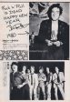 Johnny Lydon 1980 02 Japanese music press cutting clipping - promo photo pinup   mini poster Online now