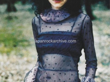 PJ Harvey 1998 09 Japanese music press cutting clipping - photo pinup - purple top Online Hot Sale