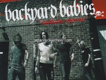 Backyard Babies 2004 02 Stockholm Syndrome Japan album promo ad Discount