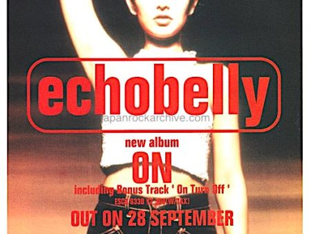 Echobelly 1995 10 On Japan album promo ad Sale