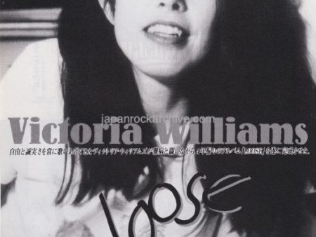 Victoria Williams 1994 12 Loose Japan album promo ad Supply