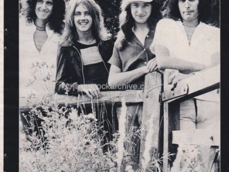 Queen 1975 11 Japanese music press cutting clipping - photo pinup - band shot For Discount