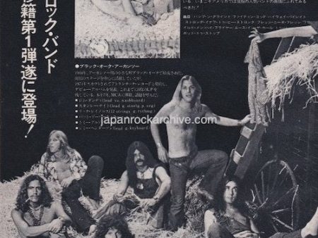 Black Oak Arkansas 1975 11 X Rated Japan album promo ad Sale