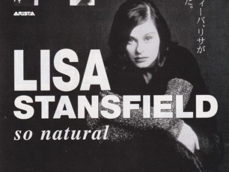 Lisa Stansfield 1994 02 So Natural Japan album promo ad on Sale