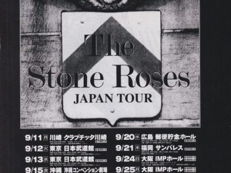 The Stone Roses 1995 10 Japan tour promo ad Online Hot Sale