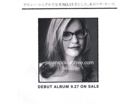 Lisa Loeb & Nine Stories 1995 10 Tails Japan album promo ad Sale