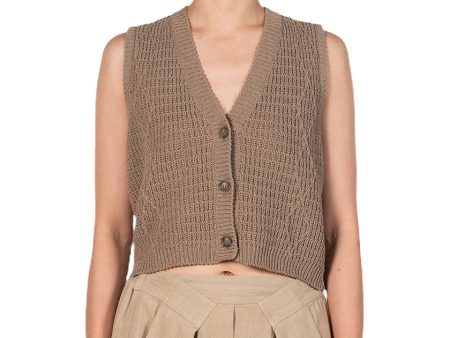 Amber Knit Linen Top Online