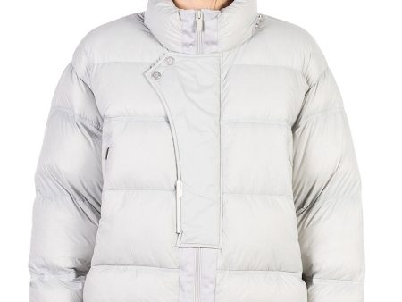 Grey Down Puffer Jacket For Sale