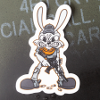 Killer Rabbit Team Angry Sticker For Discount