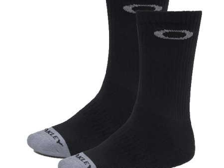 Oakley SI 5-Pack Crew Socks - Black Cheap