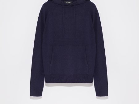 Pull à capuche en lainage cachemire Hot on Sale