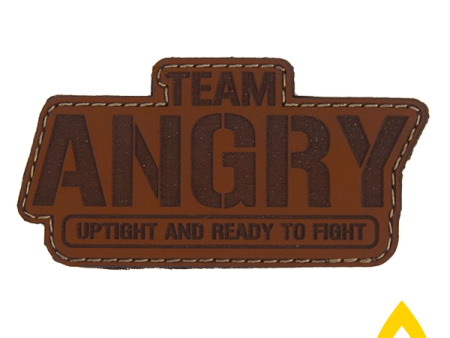 Bald Bros Limited Edition Team Angry Leather Patch Sale