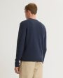 Pull crew neck en maille laine-cachemire Online Hot Sale