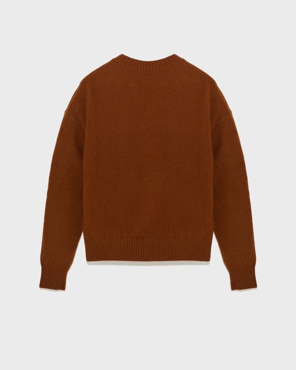 Pull en maille laine mérinos Online Sale