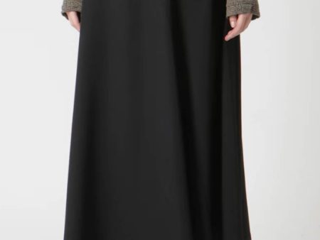 Wool Gabardine Asymmetric Skirt Supply