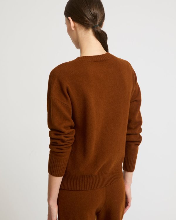 Pull en maille laine mérinos Online Sale