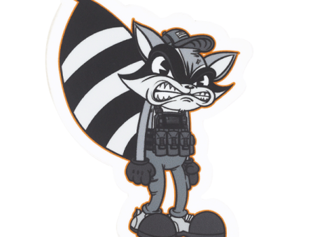 Ratchet Raccoon Team Angry Sticker Hot on Sale