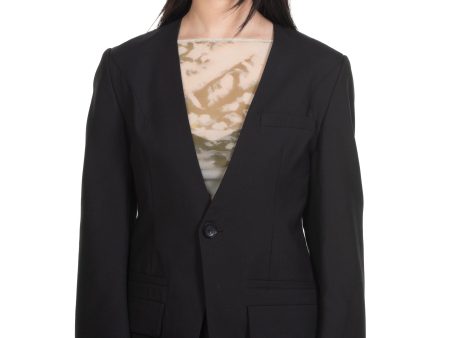 Wool Blend Blazer Online Hot Sale