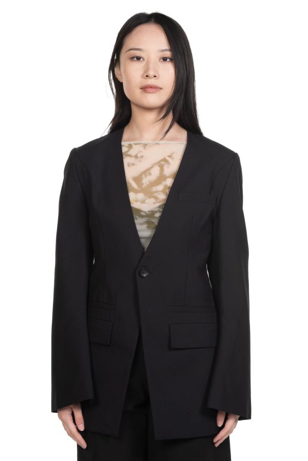 Wool Blend Blazer Online Hot Sale