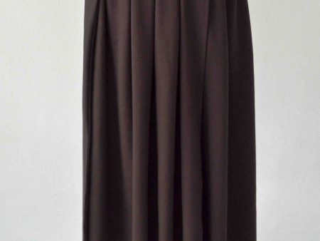 Barra Pleated Skirt Brown Grey Online now