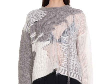 Alpaca and Mohair Crew Neck Jumper Fashion