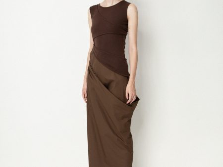 Wood-Off Balance Tank Dress Fashion