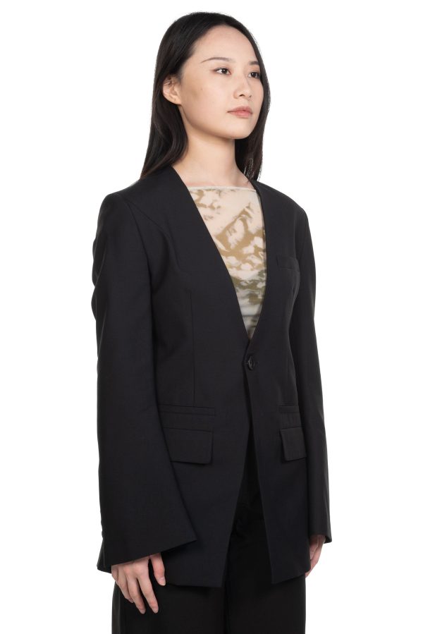 Wool Blend Blazer Online Hot Sale