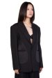 Wool Blend Panelled Blazer Supply