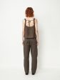 Wood-Irregular Wide Trousers Online Hot Sale